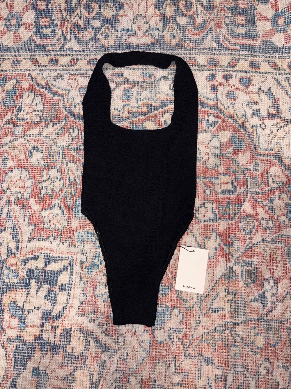 Bond Eye Ava One Piece Swimsuit in Black OS NWT